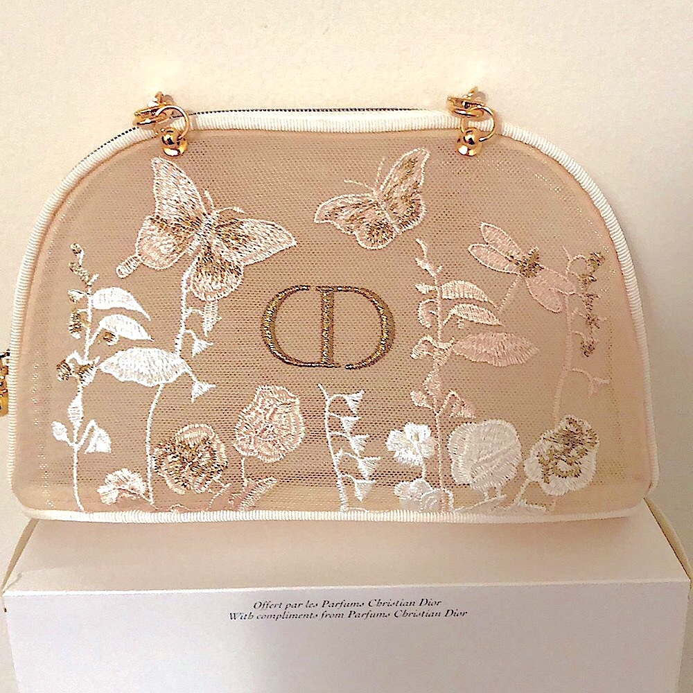 DIOR Mesh Embroidered pouch - Picture 5 of 10